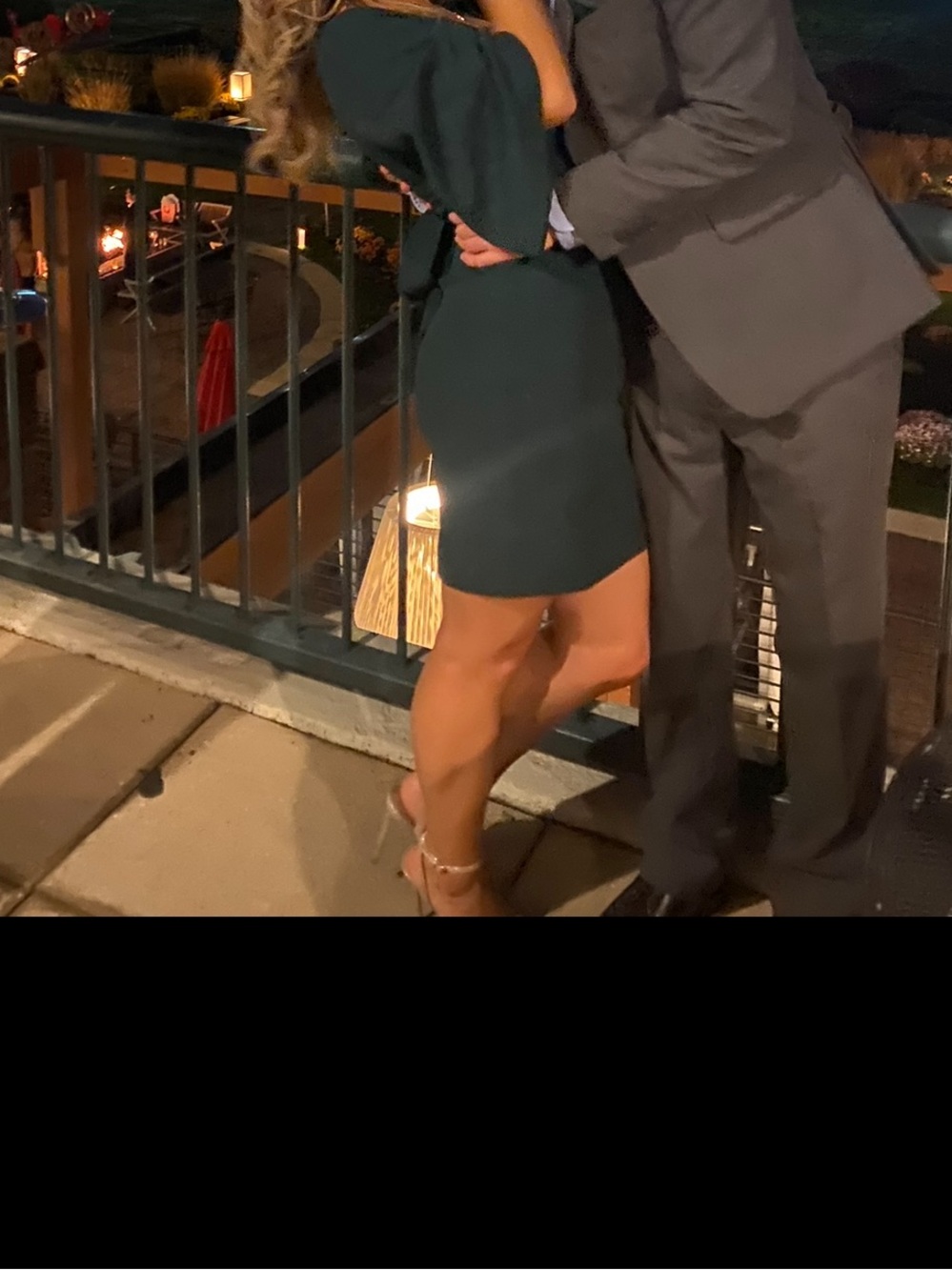 Lulus green cocktail dress